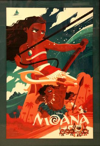 Moana Print - ID: julymoana20322 Walt Disney
