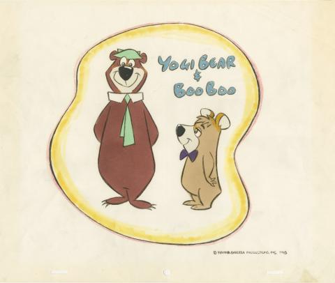 Yogi Bear Studio Pitch Art - ID: julyyogi20237 Hanna Barbera