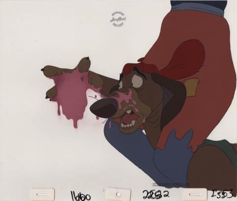 All Dogs Go To Heaven Production Cel - ID: junalldogs20091 Don Bluth