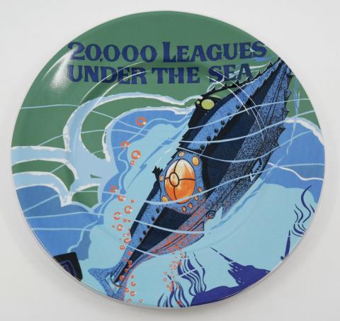 20,000 Leagues Under the Sea Attraction Poster 7" Plate - ID: jundisneyana20054 Disneyana