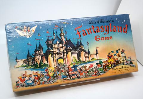 Vintage Fantasyland Board Game - ID: jundisneyana20145 Disneyana