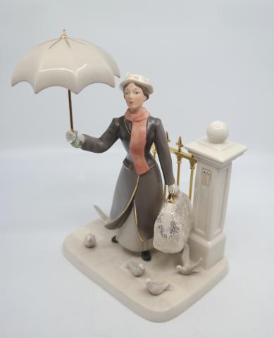 Mary Poppins Lenox Porcelain Statuette - ID: jundisneyana20146 Disneyana