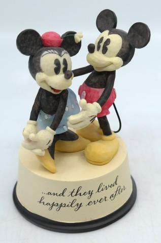 Mickey and Minnie Happily Ever After Statuette - ID: jundisneyana20239 Disneyana