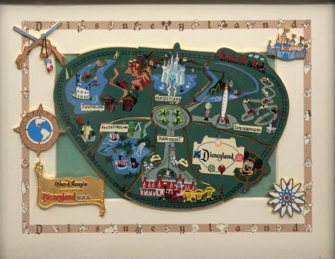 Disneyland 45th Anniversary Cast Member Pin Set - ID: jundisneyana20296 Disneyana