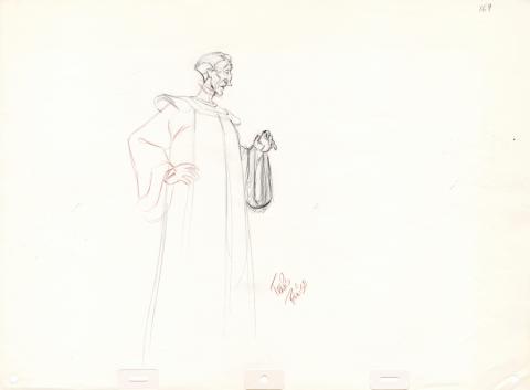 The Hunchback of Notre Dame Production Drawing - ID: junhunchback20201 Walt Disney