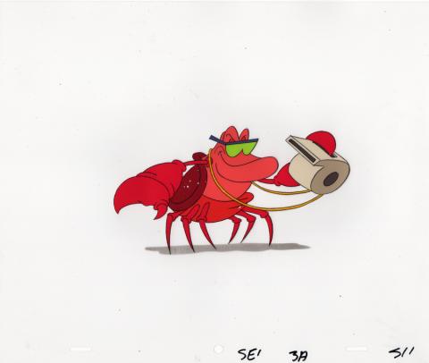Sebastian the Crab Production Cel and Drawing - ID: junsebastian20153 Walt Disney