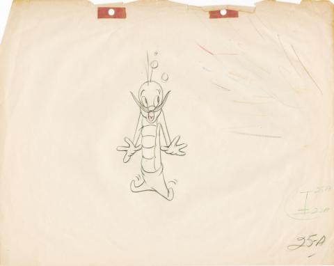 1940s Warner Bros. Production Drawing - ID: junwarner20046 Warner Bros.