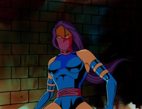 X-Men Production Cel & Background - ID: junxmen009 Marvel