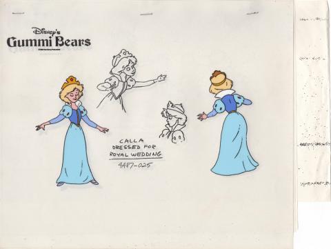 Adventures of the Gummi Bears Model Cel - ID: mardis82 Walt Disney