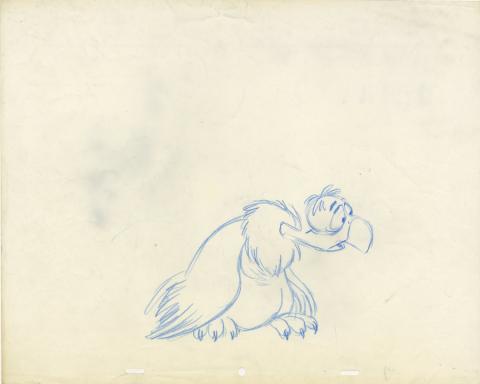 Jungle Book Production Drawing - ID: marjunglebook20001 Walt Disney