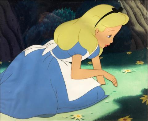 Alice in Wonderland Production Cel - ID: novalice20013 Walt Disney