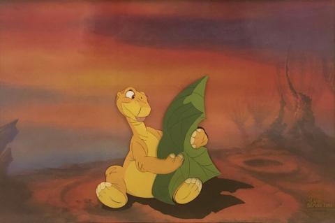 Land Before Time Production Cel - ID: novland20001 Don Bluth