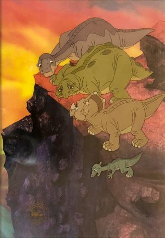 Land Before Time Production Cel - ID: novland20003 Don Bluth