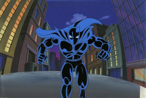 Fantastic Four Production Cel and Background - ID: octfantfour20232 Marvel