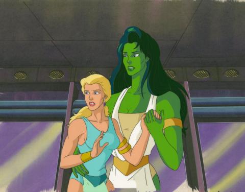Incredible Hulk Production Cel and Drawing - ID: octhulk20427 Marvel
