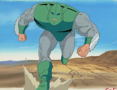 Iron Man Production Cel and Background - ID: octironman20392 Marvel