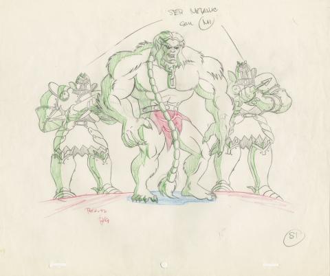 X-Men Production Drawing - ID: octxmen20476 Marvel