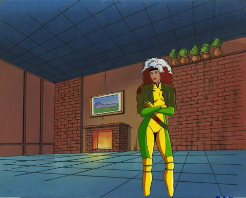 X-Men Production Cel and Background - ID: octxmen20739 Marvel