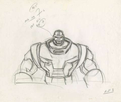 X-Men Production Drawing - ID: octxmen20811 Marvel