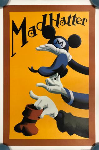 Mad Hatter Souvenir Shop Giclee Print - ID: septdisneyana20066 Disneyana