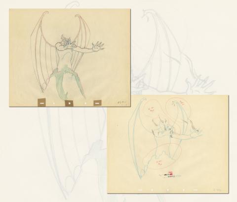 Fantasia Production Drawing - ID: septfantasia20281 Walt Disney