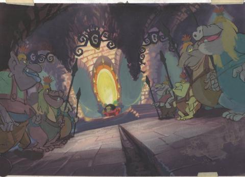 A Troll in Central Park Concept Art - ID: tr01 Don Bluth