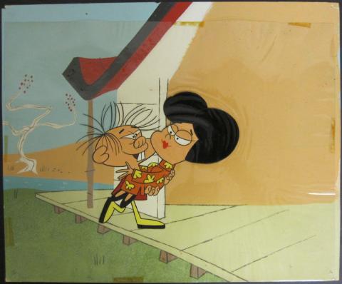 Fractured Fairy Tales Production Cel & Background - ID: ward9347 Jay Ward