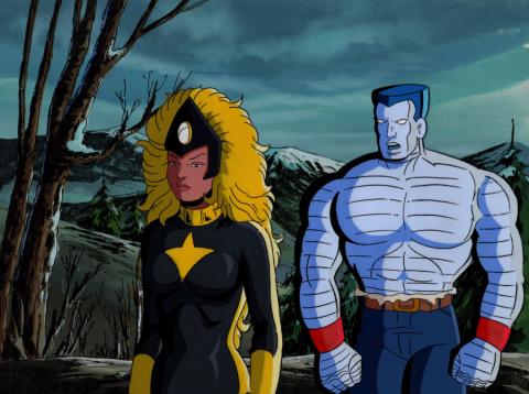 X-Men Production Cel & Background - ID: xmen31918 Marvel