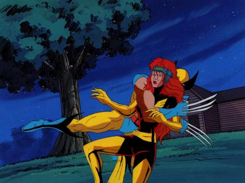 X-Men Production Cel & Background - ID: Xmen32016 | Van Eaton Galleries