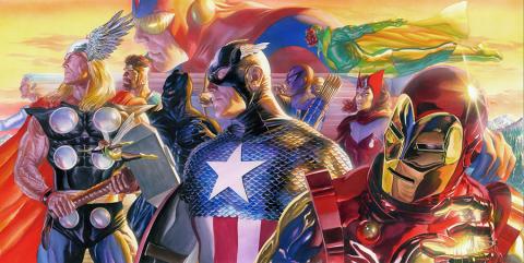 Invincible Signed Limited Edition Print - ID: AR0166DL Alex Ross