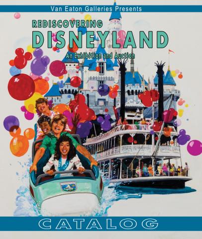 Softcover Rediscovering Disneyland Catalog - ID: auc0016soft Disneyana