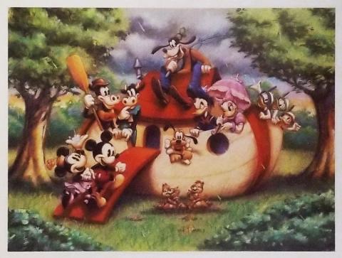Walt's Ark Print by Walt Disney Art Classics - ID: augdisneyana20021 Disneyana