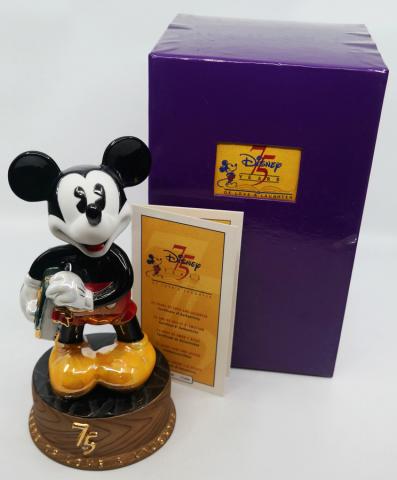 75th Anniversary Mickey Statuette - ID: augdisneyana20024 Disneyana