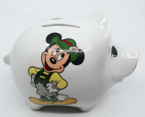 Reutter Porzellan Mickey Mouse Piggy Bank - ID: augdisneyana20060 Disneyana