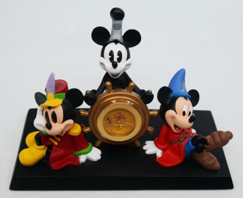 Mickey Mouse 75th Anniversary Desk Clock - ID: augdisneyana20062 Disneyana