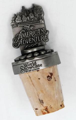 World Showcase: The American Adventure Wine Cork - ID: augdisneyana20083 Disneyana