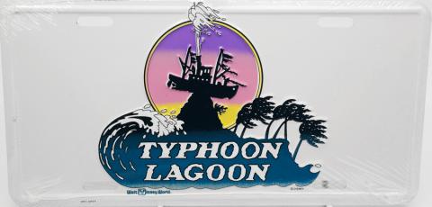 Typhoon Lagoon Vanity License Plate - ID: augdisneyana20162 Disneyana