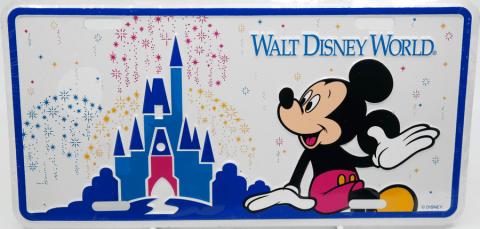 Walt Disney World Novelty License Plate - ID: augdisneyana20179 Disneyana
