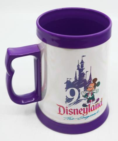 Disneyland "˜91, The Original Plastic Mug - ID: augdisneyana20189 Disneyana