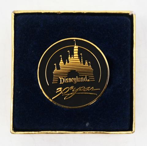 Disneyland 30th Year Anniversary Medallion - ID: augdisneyana20196 Disneyana