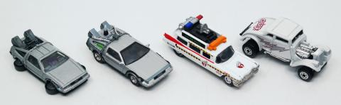 Collection of (4) Assorted Movie Inspired Toy Cars - ID: augdisneyana20503 Pop Culture