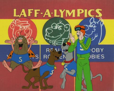 Laff-A-Lympics Production Cel - ID: auglaff21119 Hanna Barbera
