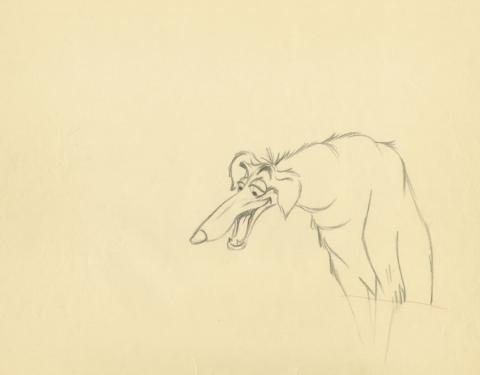 Lady and the Tramp Production Drawing - ID: augtramp21095 Walt Disney