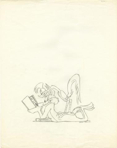 Chuck Jones Original Looney Tunes Drawing - ID: declooney20106 Chuck Jones