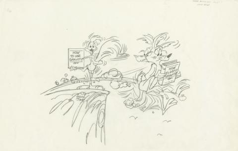 Chuck Jones Original Looney Tunes Drawing - ID: declooney20113 Chuck Jones
