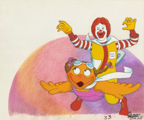 McDonald's Commercial Production Cel - ID: decmcdonalds20230 Commercial