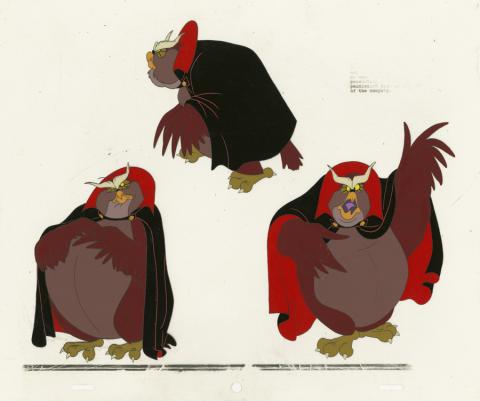 Rock-A-Doodle Model Cel - ID: febmis25 Don Bluth