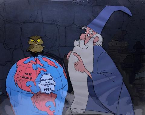 Sword in the Stone Production Cel - ID: jansword21025 Walt Disney