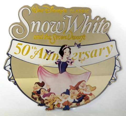 Snow White 50th Anniversary Lamppost Sign - ID: juldisneyana21088 Disneyana