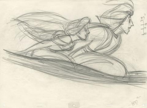 Aladdin Production Drawing - ID: Junaladdin21053 | Van Eaton Galleries